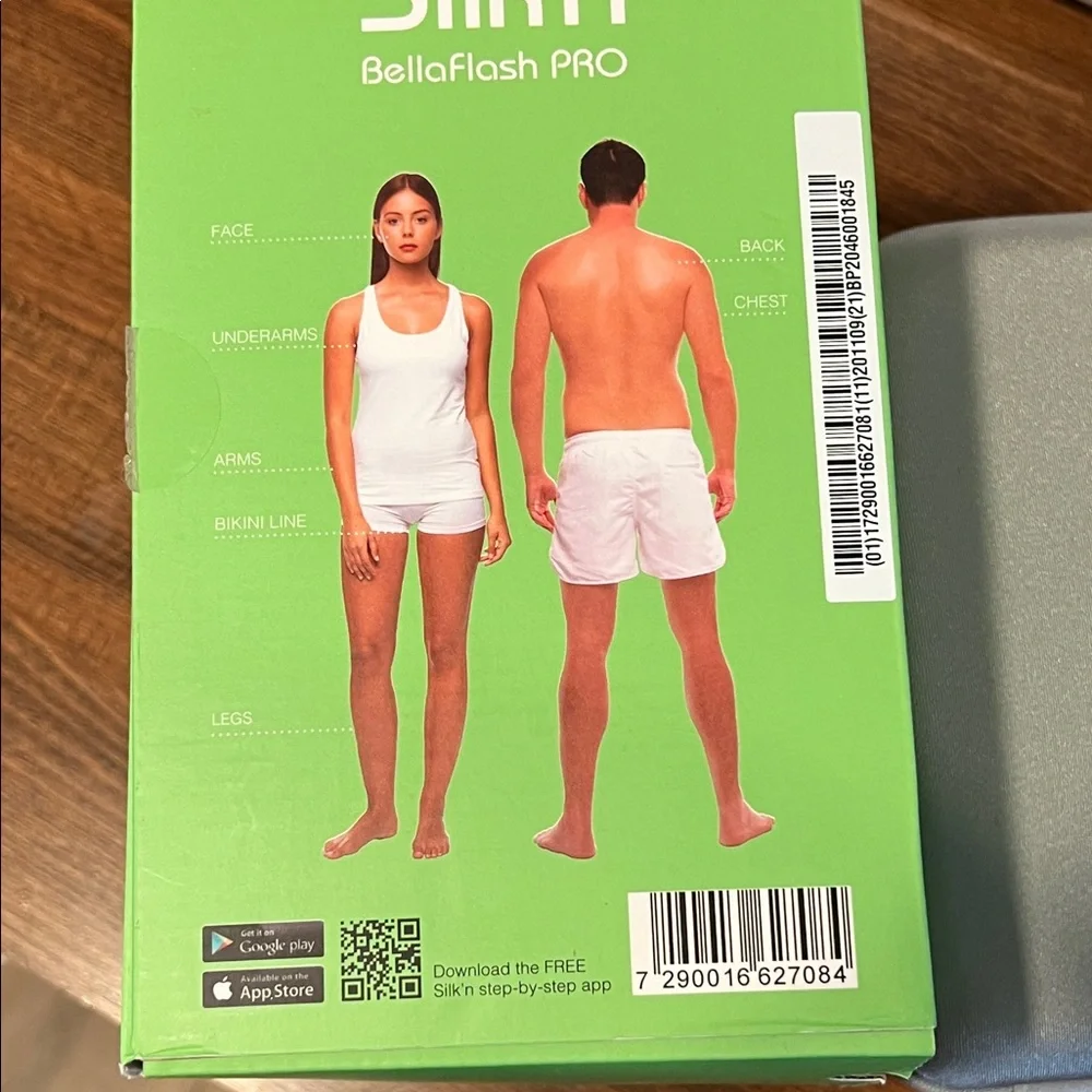 Silk'n BellaFlash Pro Hair Removal Device - White